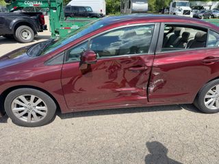 2012 Honda Civic EX - Primary Damage Straight On Image